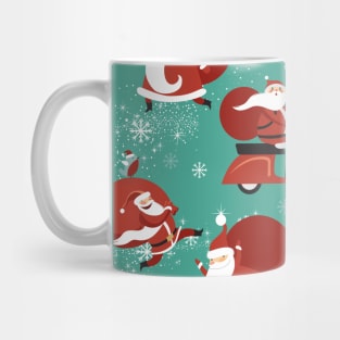 Christmas Santa Claus pattern Mug